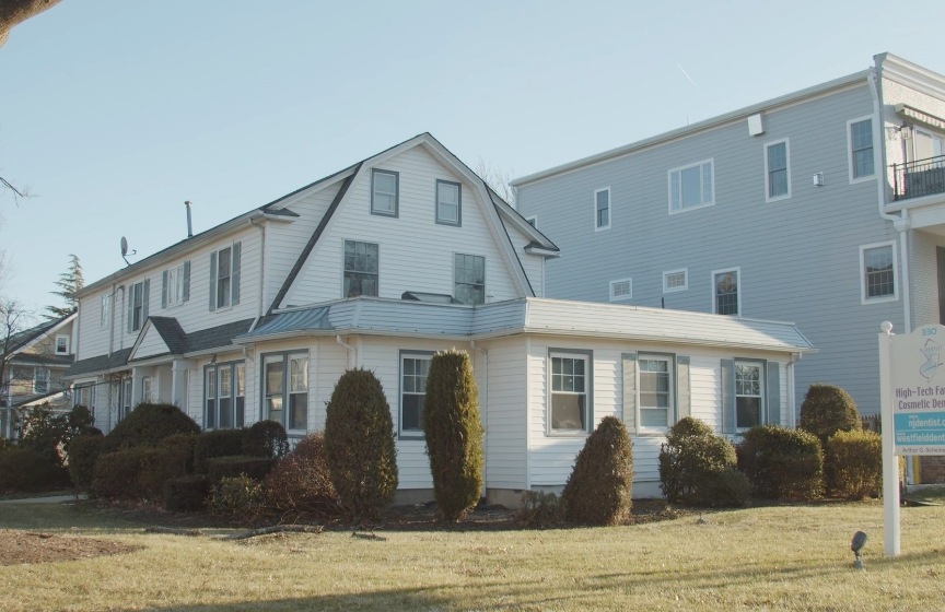 Outside view of Westfield New Jersey dental office